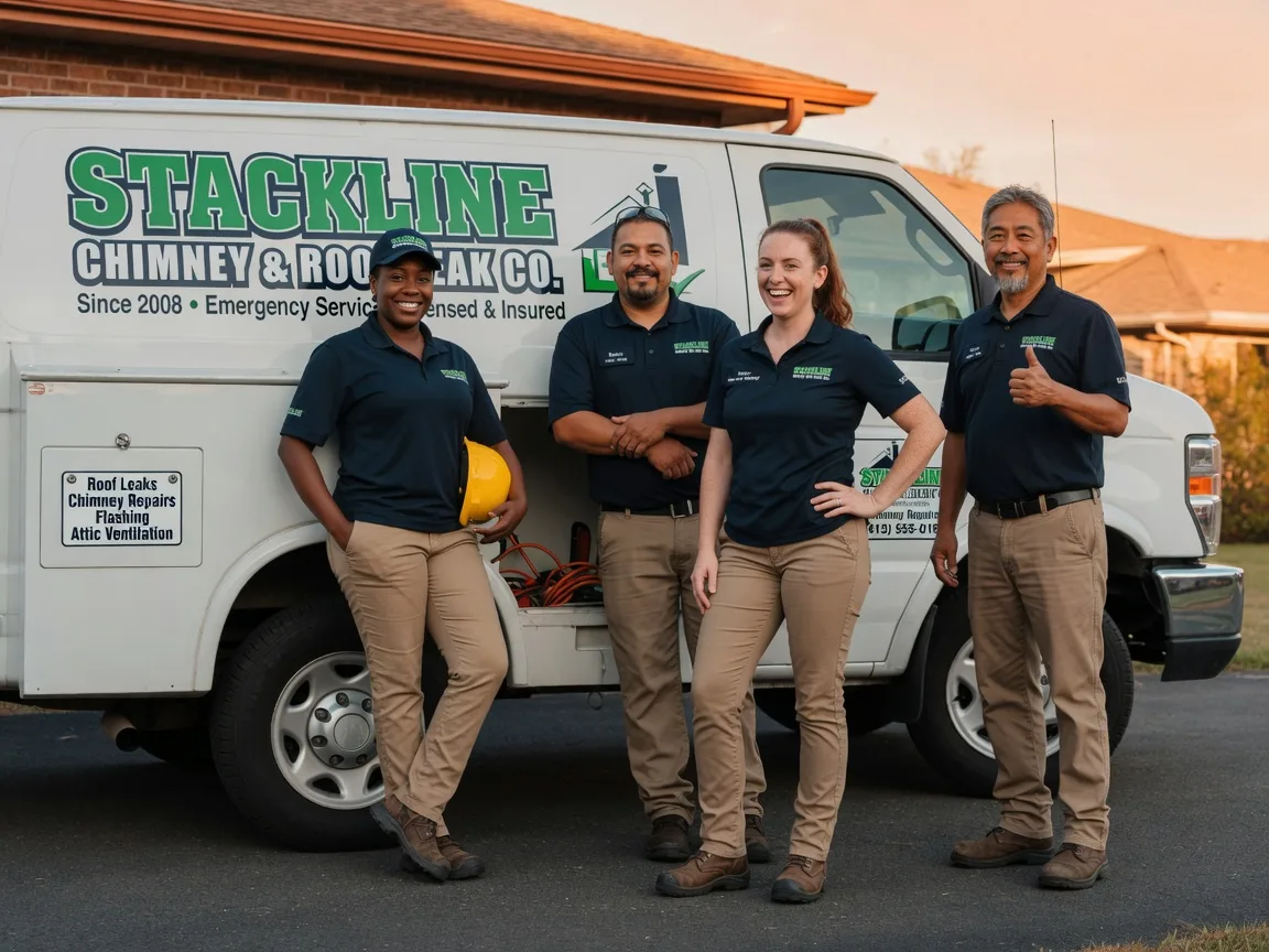 Chimney flashing repair company in Interlochen, MI